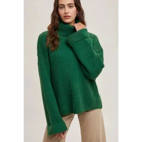 Jennifer Oversized Turtleneck Sweater