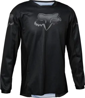 Jersey FOX 180 Blackout youth motocross, black