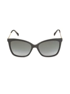 Jimmy Choo 56MM Round Cat Eye Sunglasses, Gray