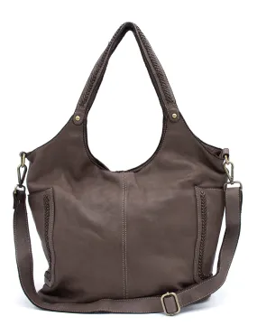 Julia Slouchy Tote, Mushroom