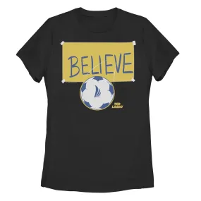 Junior Ted Lasso Believe That Soccer Licensed Character T-Shirt