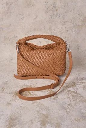 Katya Woven Mini Crossbody Bag