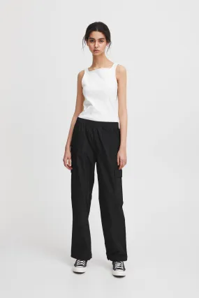 KECIA CARGO PANTS (BLACK)