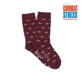 Kids Parachute Regimental Patterned Cotton Socks