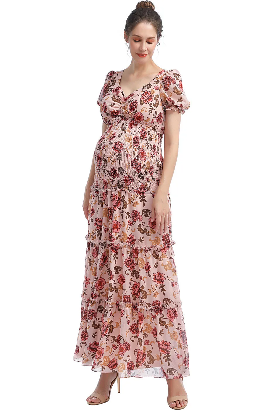 Kimi   Kai Maternity "Aoife" Maxi Dress