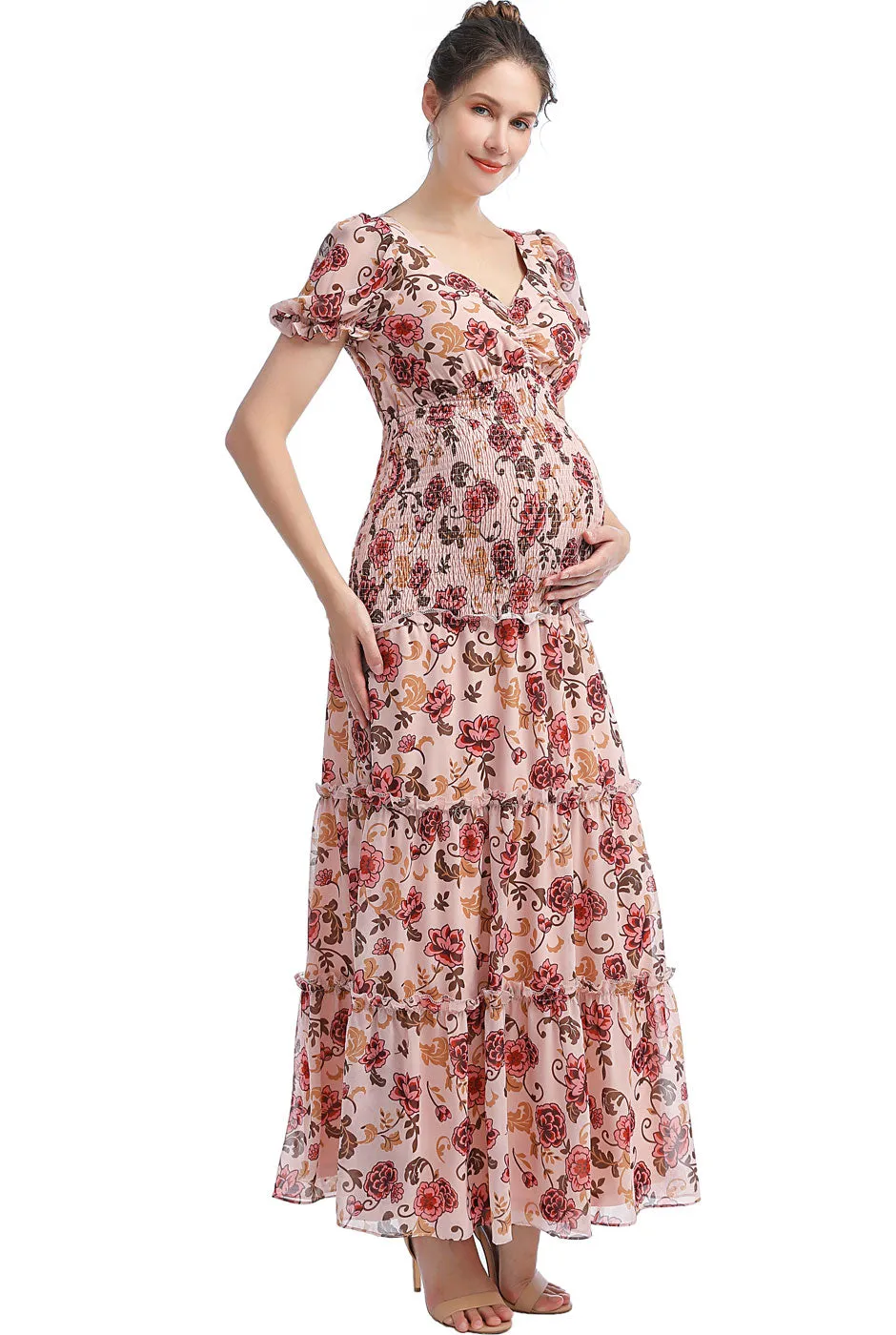 Kimi   Kai Maternity "Aoife" Maxi Dress