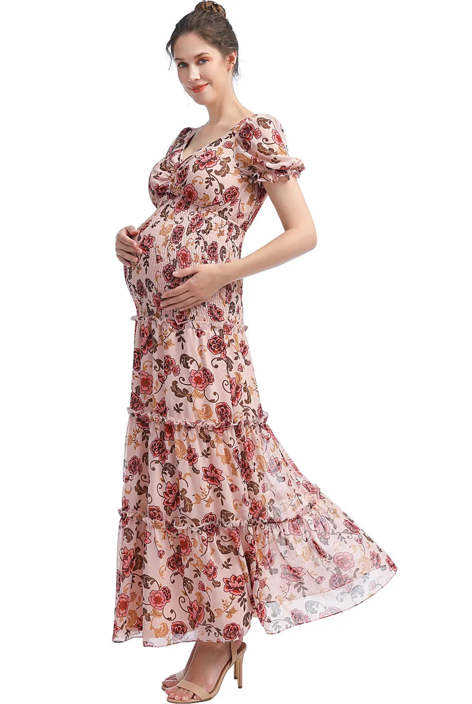 Kimi   Kai Maternity "Aoife" Maxi Dress