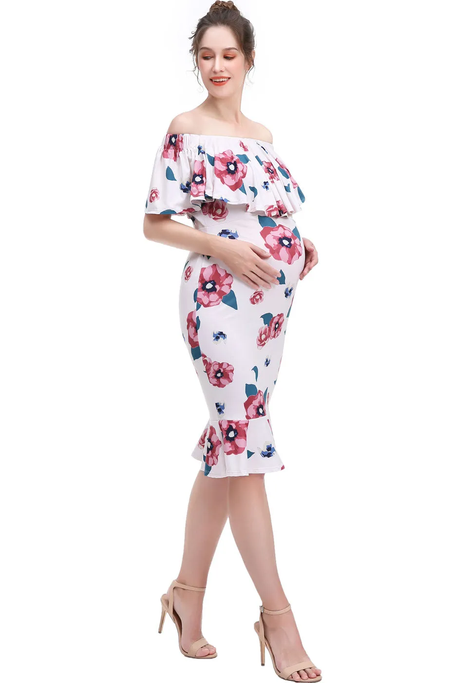 Kimi   Kai Maternity "Kyla" Nursing Mermaid Dress