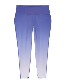 Kirby Ombre 7/8 Tights | Royal Blue / Light Blue