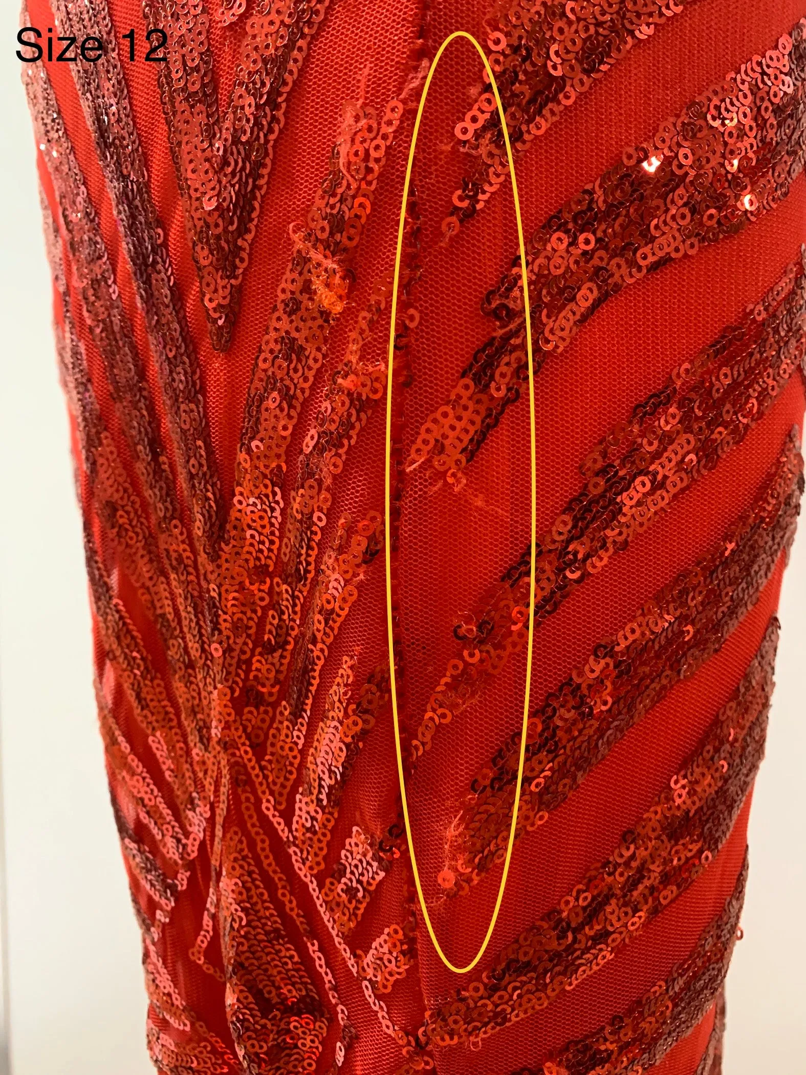 Kourtney Sequin Gown - Red [SAMPLE]