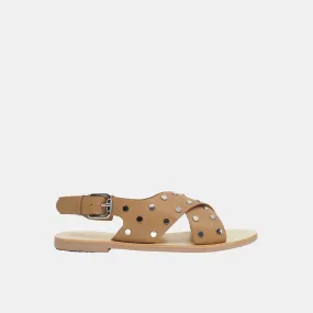 Kyra Sandal Tan/Silver