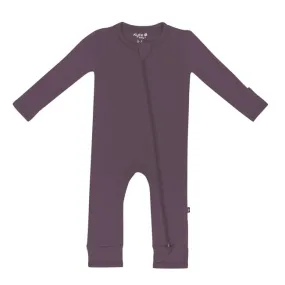 Kyte Baby Zippered Romper in Currant