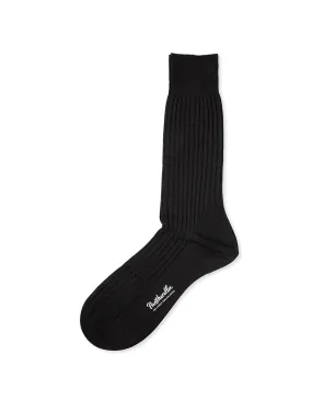 Laburnum Wool Sock Black