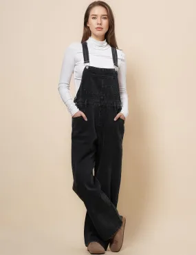 Ladies Strape Shoulder Daily Denim Overalls SKJ540