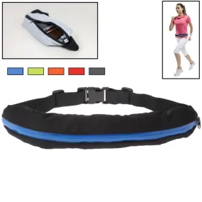 Large Capacity Outdoor Sports Waterproof Elastic Waist Bag Travel Running Fanny Pack (Random Color Delivery)