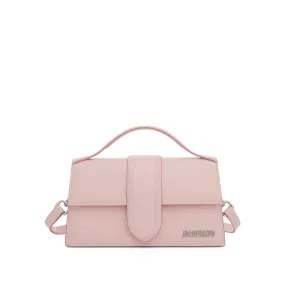 Le Grand Bambino Patent Leather Bag in Pale Pink