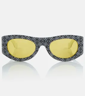 Loewe round sunglasses, black