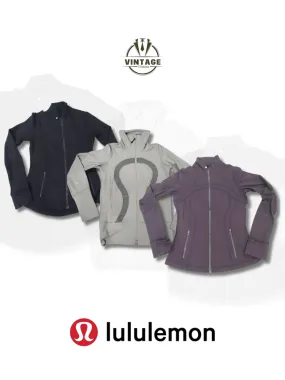 Lululemon Atheltica Track Tops Scuba Sweat Jackets