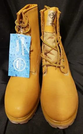 Marshall -- Men's 8" Insulated Waterproof Work Boot -- Wheat Nubuck