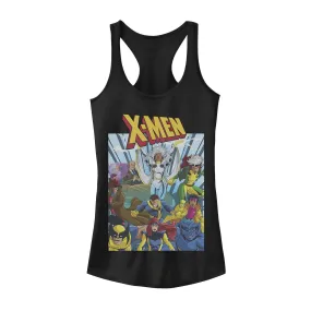 Marvel X-Men Junior Classic Group Photo Tank Top Licensed Character