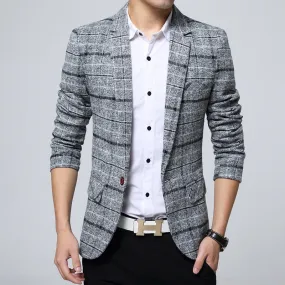 Men's casual suit jacket Korean version slim suit Dropshipping