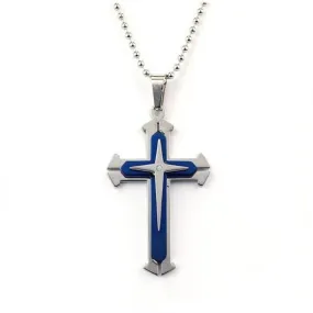 Men's Christian Necklace <br> Layered