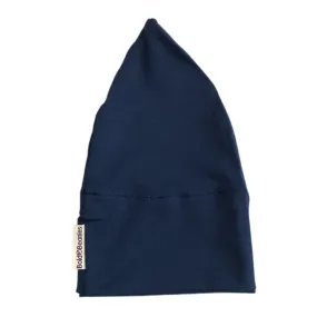 Men's French Navy Plain Chemo Hat