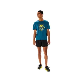 Men's Fujitrail Logo SS Top -  Ink Teal