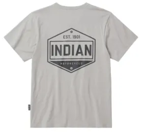 Men's Hexagon Graphic Indian Motorcycle Tee