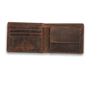 Mens Leather Trifold Wallet Braxton