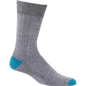 Men's Sockwell Chelsea Rib Crew Socks Charcoal