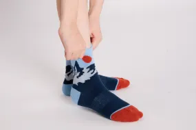 Merino Wool Children's Socks: Mountain