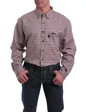 Miller Cinch FR L/S Plaid Button Up Shirt