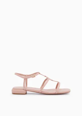 Mirror Flat Slingbacks - Pink