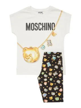 Moschino   Cotton jersey t-shirt &amp; leggings 