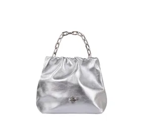 Nap Micro Bucket Bag Silver