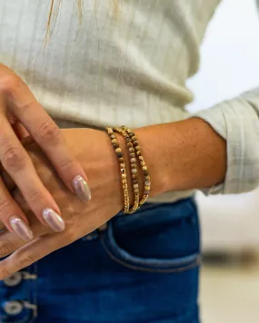 Natural Stone Bracelet Set