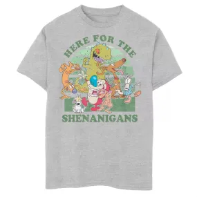 Nickelodeon Nickelodeon Shenanigans Poster T-Shirt for Boys 8-20