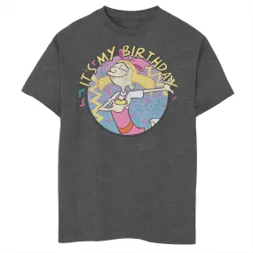 Nickelodeon "Hey Arnold Birthday" T-shirt Helga" for boys 8–20 years old Nickelodeon