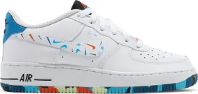 Nike Air Force 1 LV8 GS 'Swoosh Pack', White