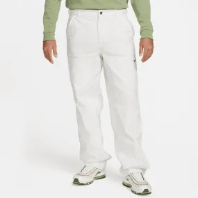 Nike Life Men's White Double Panel Pants