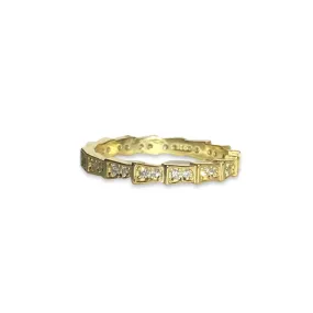 Noelia Bamboo Eternity Ring