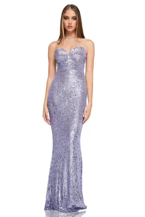 NOOKIE Lumiere Gown (Lilac Purple) - RRP $449