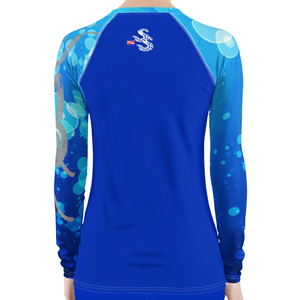 Octopus Hug Women's Rash Guard