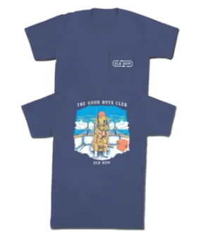 Old Row Good Boys Club Deep Sea SS Tee - China Blue