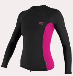 O'neill Women's Premium Skins L/S Rash Guard Berry