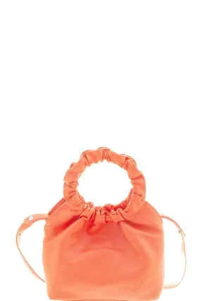 Orange Smooth Textured Bag