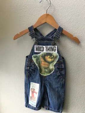 Overalls, Wild Thing Denim Overalls, Boy, Girl, Where the Wild Things Are