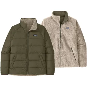 Patagonia Men's Reversible Silent Down Fleece Jacket