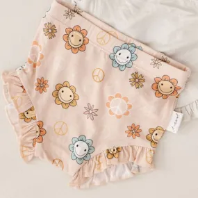 Peace   Love Bamboo Ruffle Bloomers